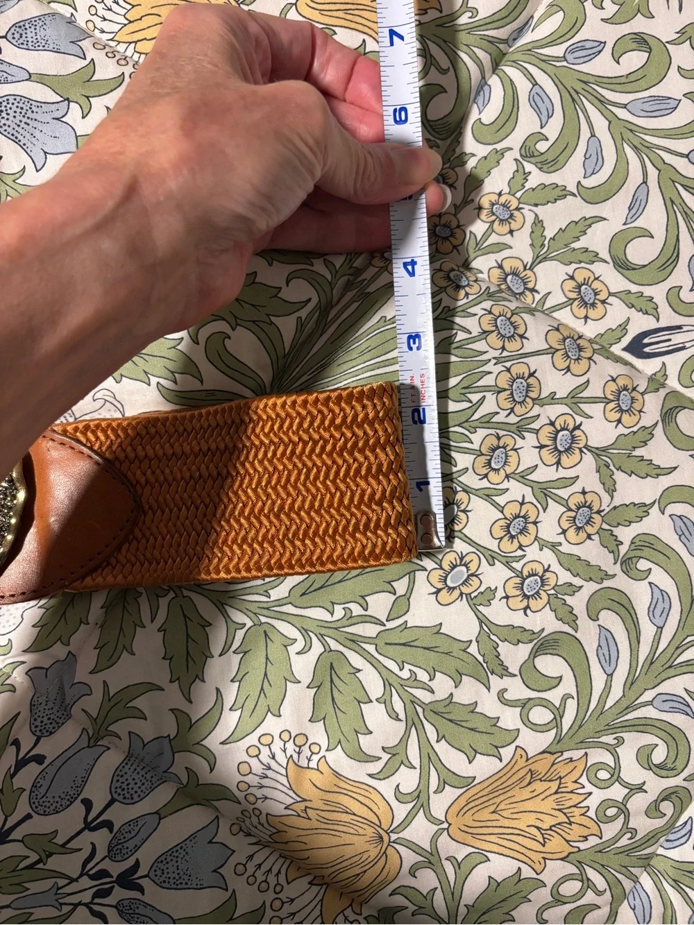 Anthropologie braided stretch